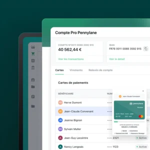 Capture d'écran Pennylane Compte pro
