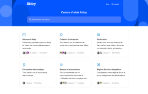 capture d''écran Abby helpdesk