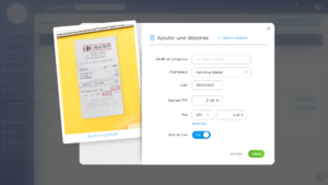capture d''écran Axonaut OCR